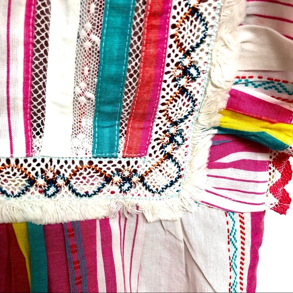 💠 dRA Los Angeles Multi Stripe Blouse - Picture 6 of 11